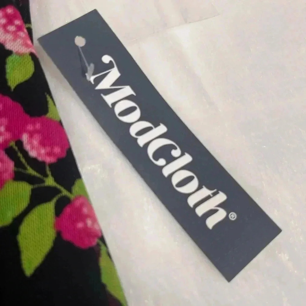 ModCloth Jam Packed on the Prairie Raspberry Dress - Picture 7 of 9